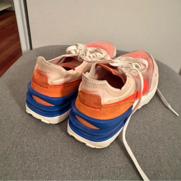 Nike Waffle One sneakers in pearl white/multi - Picture 6 of 9